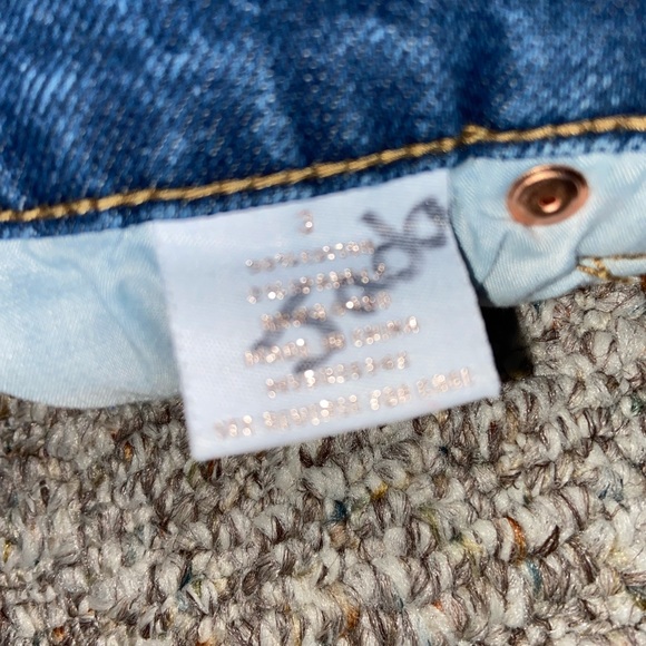 Tinseltown Ripped  Jean skirt - Picture 7 of 7